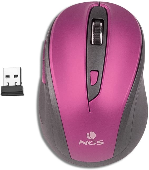 Souris sans fil NGS Evo Mute Violet (EVOMUTEPURPLE)