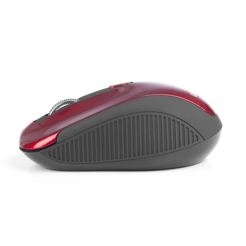 Souris sans fil NGS Haze Rouge avec nano-récepteur (HAZERED)