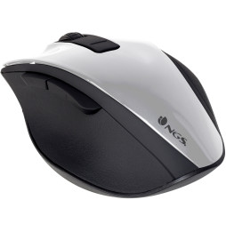NGS OPTICAL WIRELESS MOUSE, ERGONOMIC, BIG SIZE (BOWWHITE)