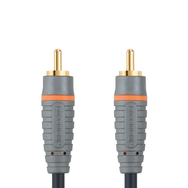 Bandridge Câble audio RCA coaxiale (1x RCA Male, 1x RCA Male) - 2 mètre (BAL4802) — image 1