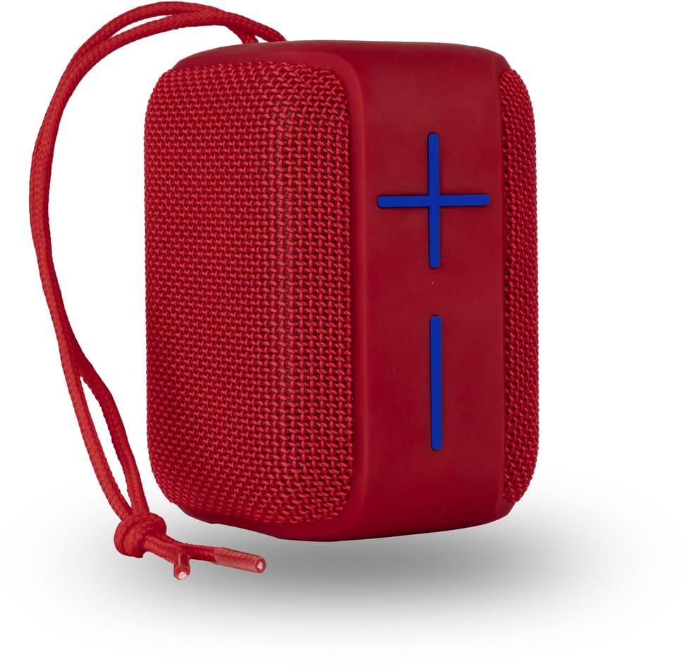 Enceinte Waterproof NGS Roller Coaster Rouge 10W (ROLLERCOASTERRED)