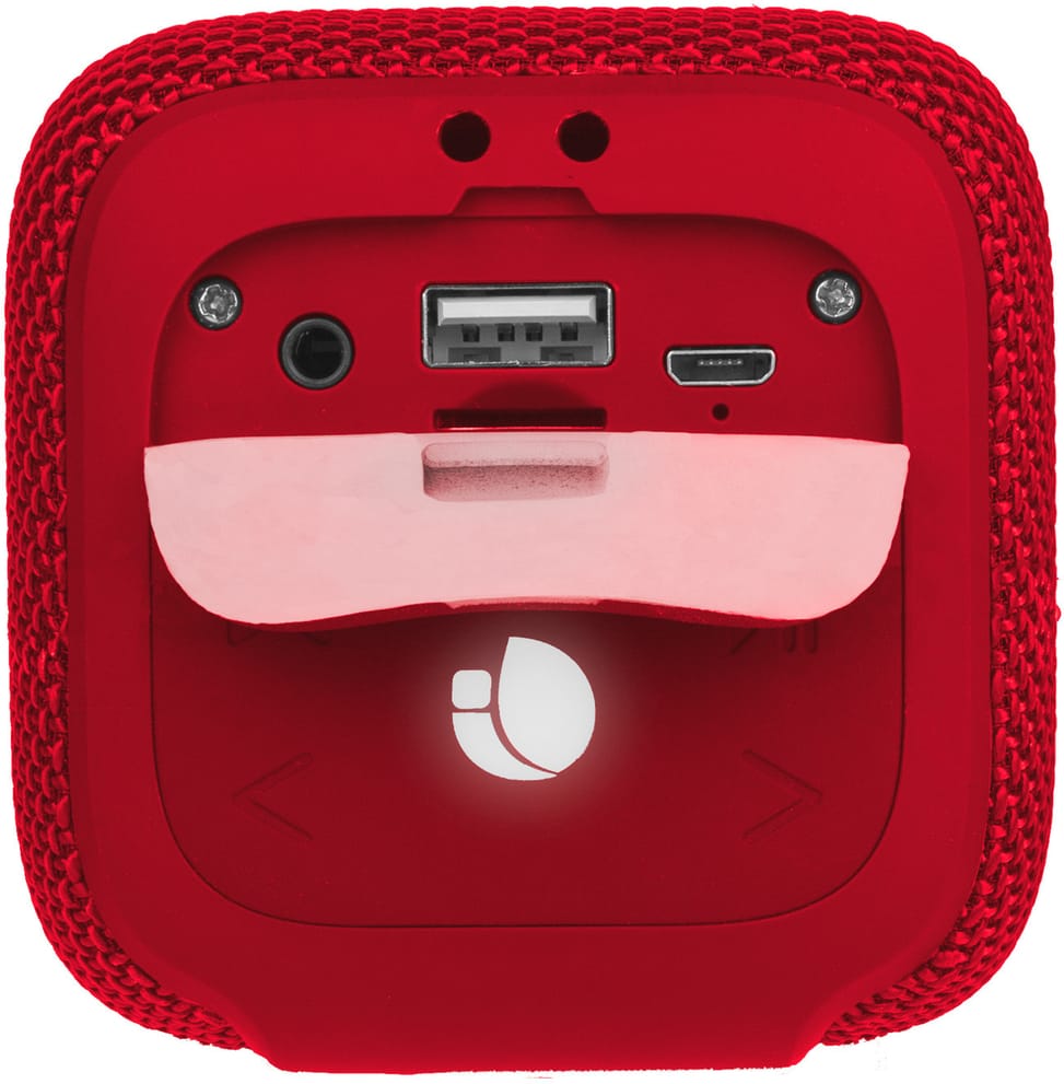 Enceinte Waterproof NGS Roller Coaster Rouge 10W (ROLLERCOASTERRED)