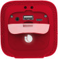 Enceinte Waterproof NGS Roller Coaster Rouge 10W (ROLLERCOASTERRED)
