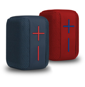 Enceinte Waterproof NGS Roller Coaster Rouge 10W (ROLLERCOASTERRED)