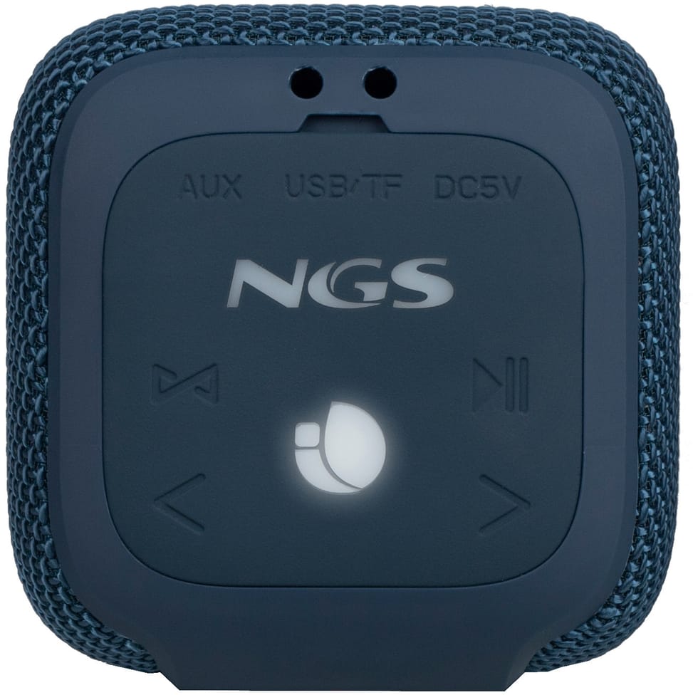 Enceinte Waterproof NGS Roller Coaster bleue 10W (ROLLERCOASTERBLUE)