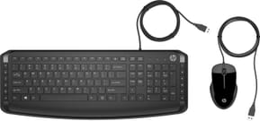 Clavier et souris filaires HP 200 AZERTY (9DF28AA)