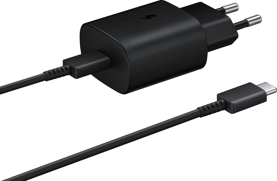 Chargeur Samsung SFC Type-C 25 W (TA uniquement) (EP-TA800NBEGWW)
