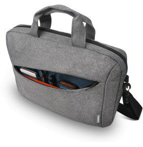 Sacoche Lenovo T210 pour ordinateurs portables 15,6" à ouverture supérieure - Gris (4X40T84060)