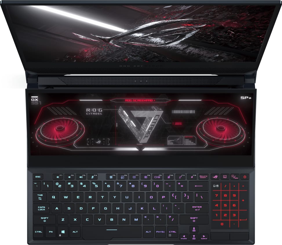Ordinateur portable Asus ROG Zephyrus Duo 15 SE GX551 GX551QS-HF010T (90NR04N1-M04120)