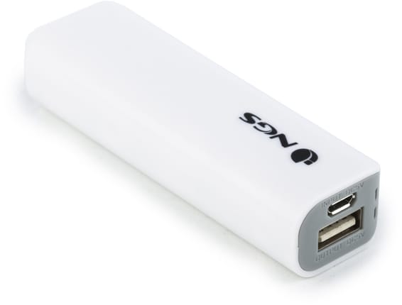 Batterie NGS Powerbank 2200 mAh (POWERPUMP2200WHITE)