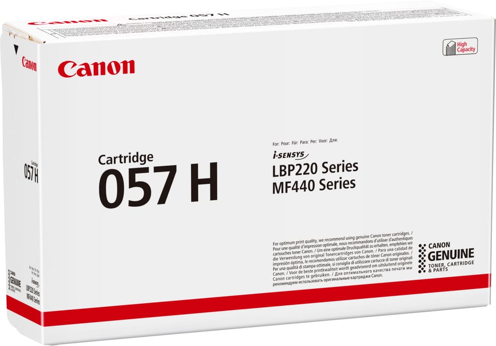 Canon 057H Noir - Toner Canon d'origine (3010C002AA)
