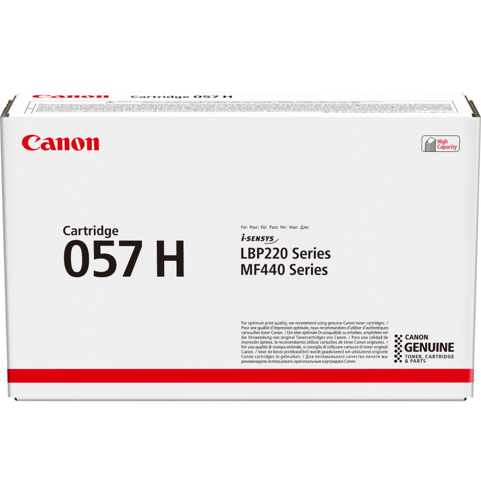 Canon 057H Noir - Toner Canon d'origine (3010C002AA)