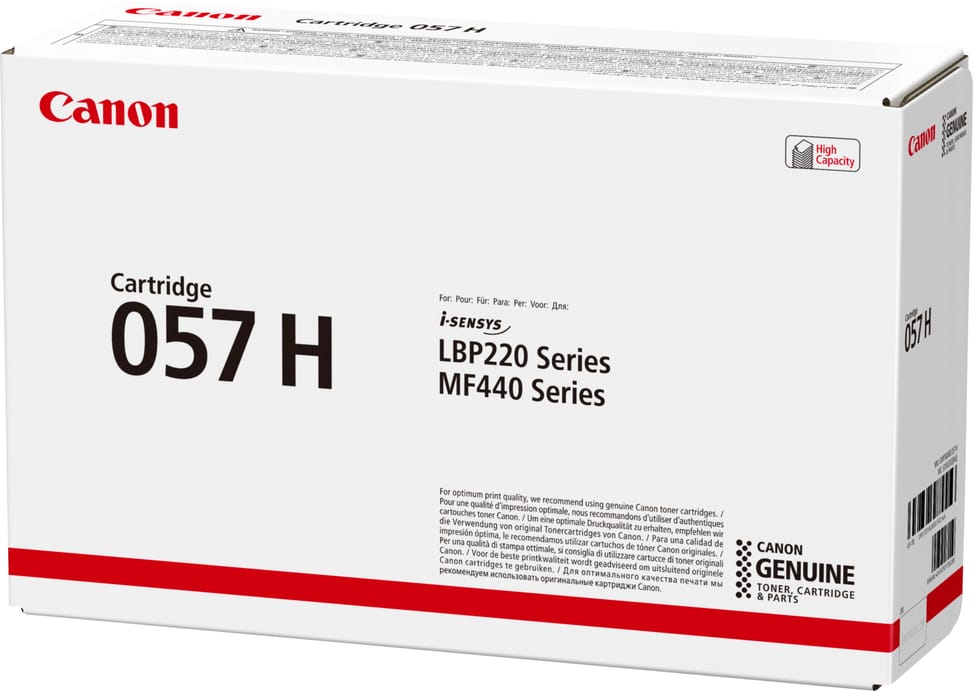 Canon 057H Noir - Toner Canon d'origine (3010C002AA)