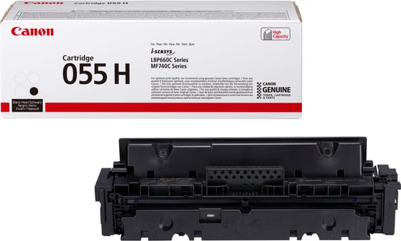 Canon 055 H Noir - Toner Canon haut rendement d'origine (3020C002AA)