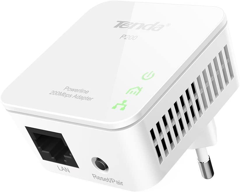 Tenda Répéteur CPL PW201A Wi-Fi N300 + Adaptateur CPL P200 (PW201A+P200)