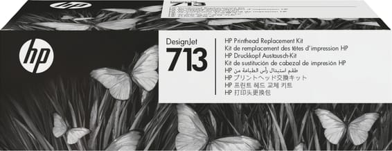 Kit de remplacement pour tête d'impression HP 713 DesignJet (3ED58A)