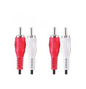 Bandridge Câble Audio Stéréo (2 x RCA Male , 2 x RCA Male) - 2 mètre (VAL4202)