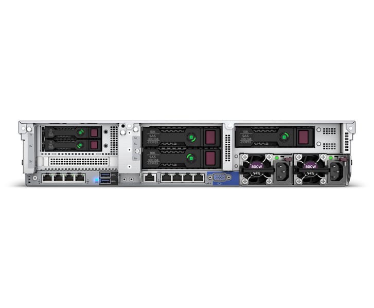 Serveur HPE ProLiant DL380 Gen10 4208, monoprocesseur, 32 Go-R P408i-a NC 8 lecteurs SFF, alimentation 500 W (P23465-B21)