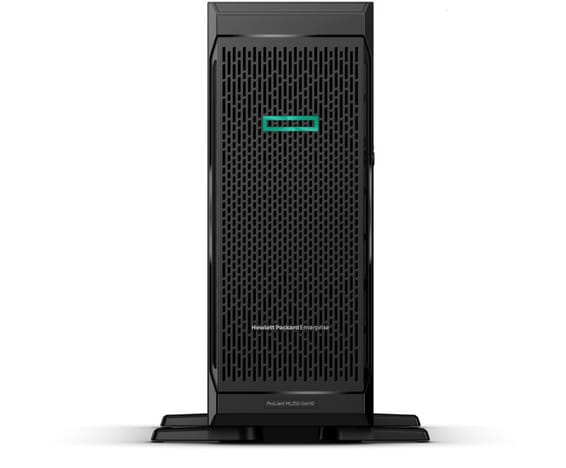 Serveur HPE ProLiant ML350 Gen10 4210R monoprocesseur 16 Go-R P408i-a 8 lecteurs SFF 1x800W - Alimentation redondante