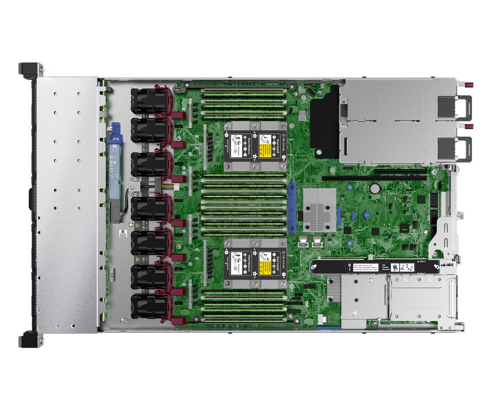 Serveur HPE ProLiant DL360 Gen10 4208 monoprocesseur 16 Go-R P408i-a NC 8 disques SFF - module d'alimentation 500 W (P19774-B21)