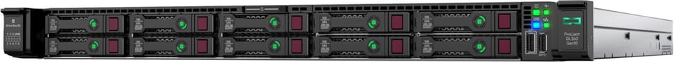 Serveur HPE ProLiant DL360 Gen10 4208 monoprocesseur 16 Go-R P408i-a NC 8 disques SFF - module d'alimentation 500 W (P19774-B21)