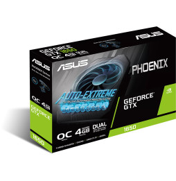 Carte graphique Asus Phoenix GeForce® GTX 1650 OC Edition PH-GTX1650-O4GD6-P (90YV0EZ1-M0NA00)