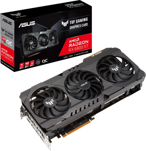 Carte graphique Asus TUF GAMING Radeon™ RX 6800 XT TUF-RX6800XT-O16G-GAMING