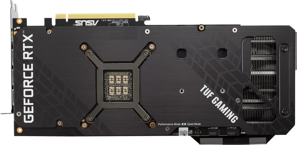 Carte graphique Asus TUF Gaming GeForce RTX™ 3080 V2 10GB GDDR6X TUF-RTX3080-10G-V2-GAMING (90YV0FB5-M0NM00)