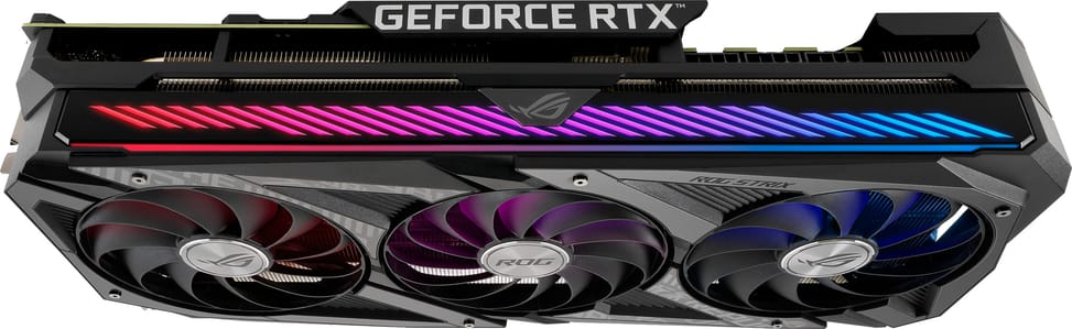 Carte graphique Asus ROG-STRIX-RTX3080-O10G-V2-GAMING (90YV0FA7-M0NM00)