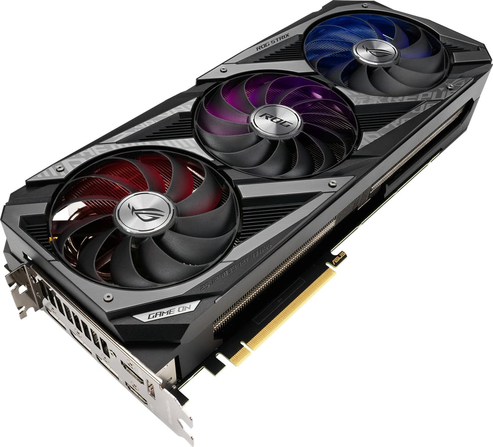Carte graphique Asus ROG-STRIX-RTX3080-O10G-V2-GAMING (90YV0FA7-M0NM00)