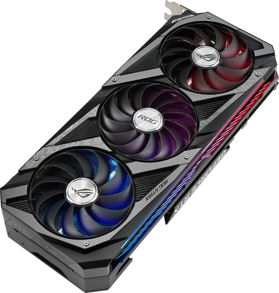 Carte graphique Asus ROG-STRIX-RTX3080-O10G-V2-GAMING (90YV0FA7-M0NM00)