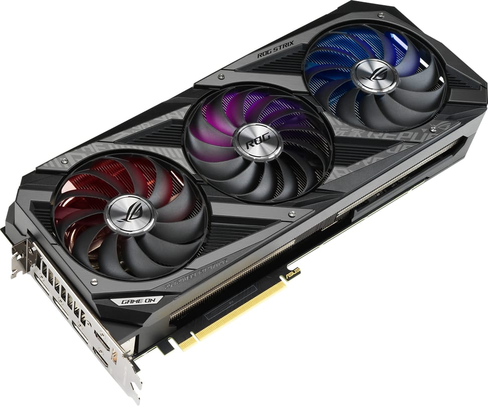 Carte graphique Asus ROG-STRIX-RTX3080-O10G-V2-GAMING (90YV0FA7-M0NM00)