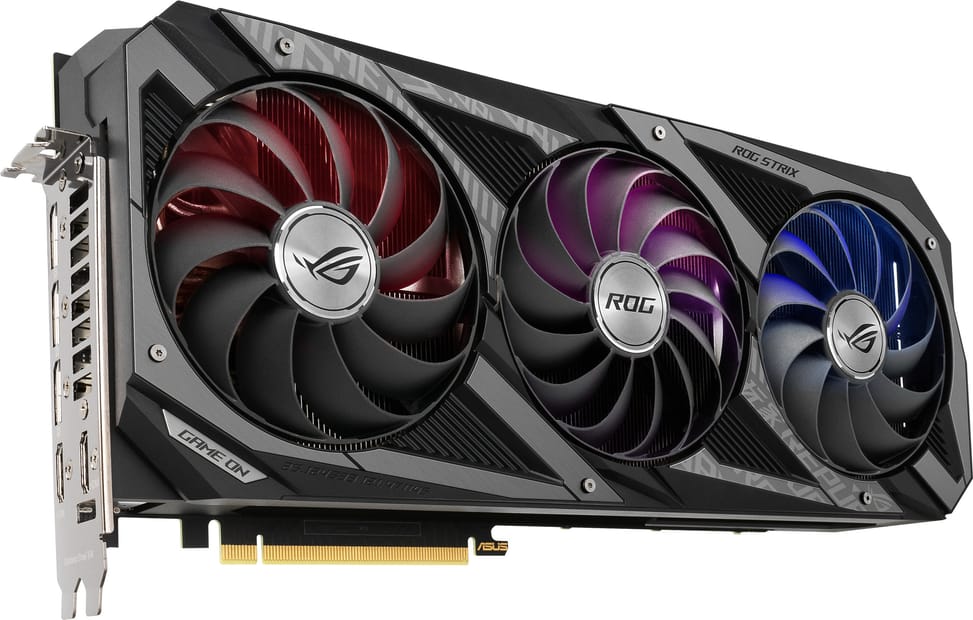 Carte graphique Asus ROG-STRIX-RTX3080-O10G-V2-GAMING (90YV0FA7-M0NM00)