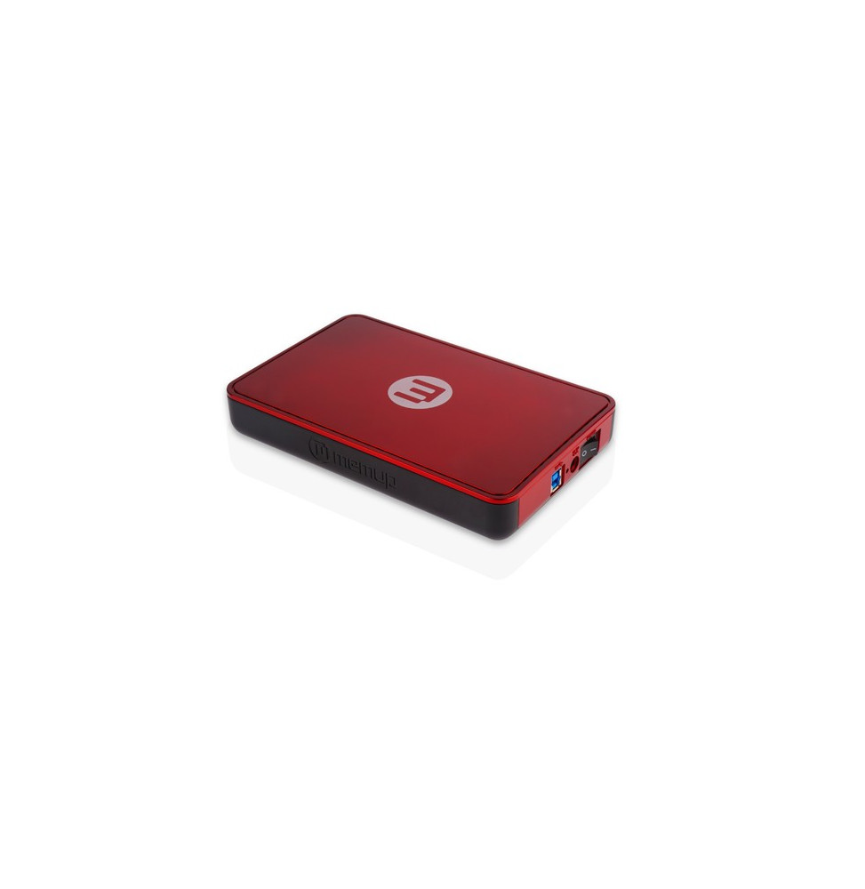 Memup Kiosk LS séries Disque dur externe 3,5" USB 3.0 2 To Rouge (KIOSK_3.0_LS_2TB)