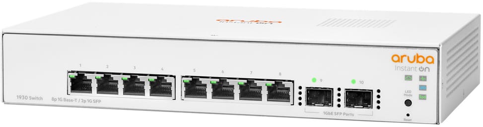 جهاز Switch مُدار Aruba Instant On 1930 8G 2SFP (JL680A) — صورة 2