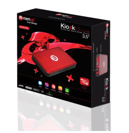 Memup Kiosk LS séries Disque dur externe 3,5" USB 3.0 2 To Rouge (KIOSK_3.0_LS_2TB)