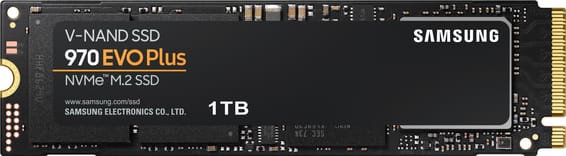 Disque Dur interne SDD Samsung 970 EVO Plus M.2 2280 PCIe Gen3 x4 NVMe 1 To (MZ-V7S1T0BW)