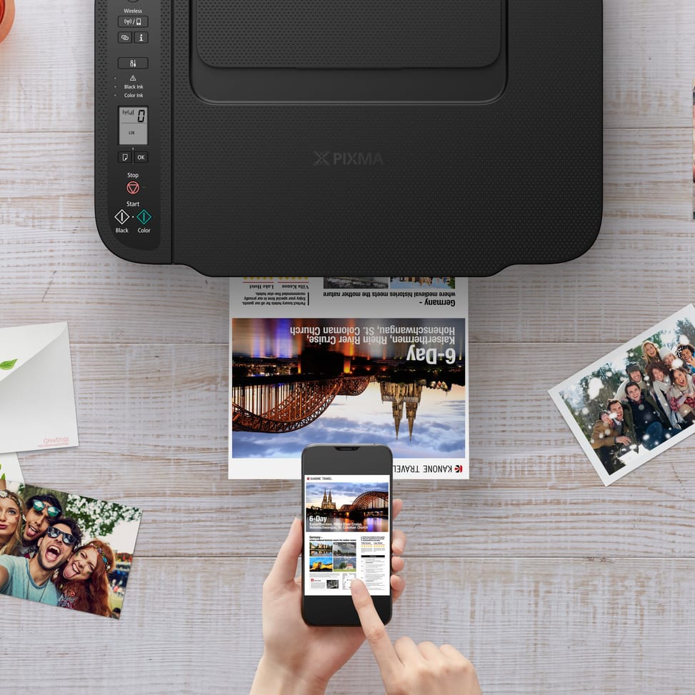 Imprimante Multifonction Jet d'encre Canon PIXMA TS3440 (4463C007AA)