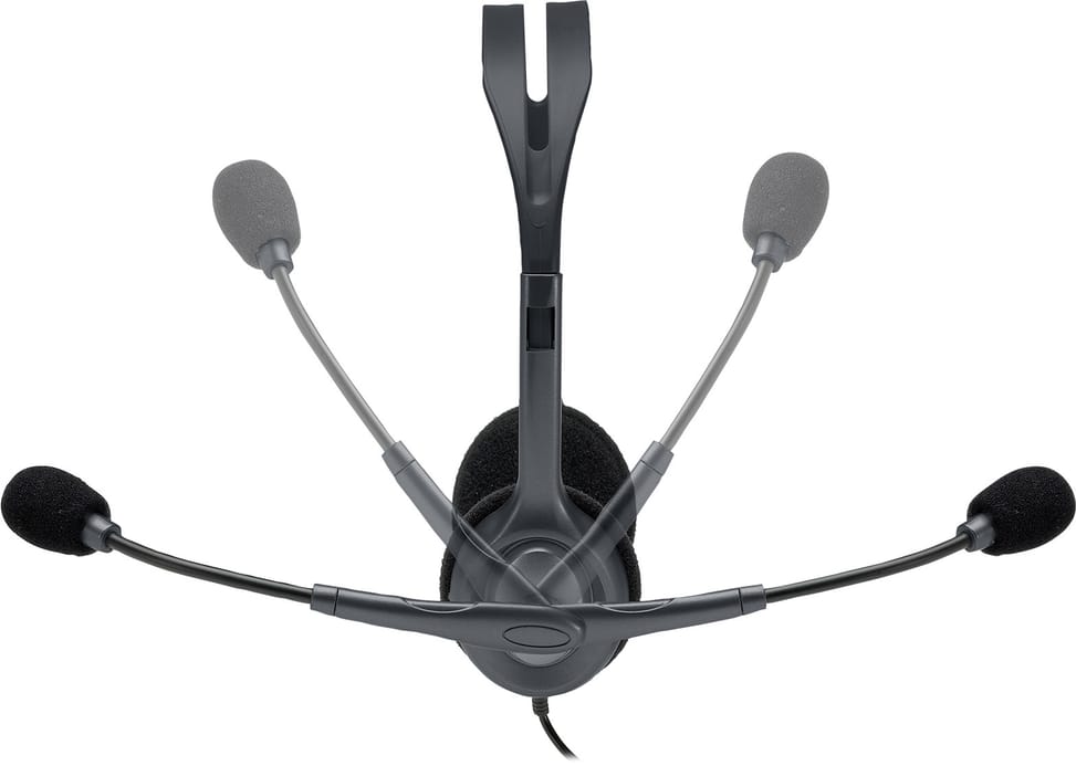 Casque-micro Logitech Stereo Headset H111 - Jack 3,5mm (981-000593)