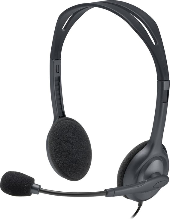 Logitech H111 Professional Stereo Headset - 3.5 mm jack (981-000593)