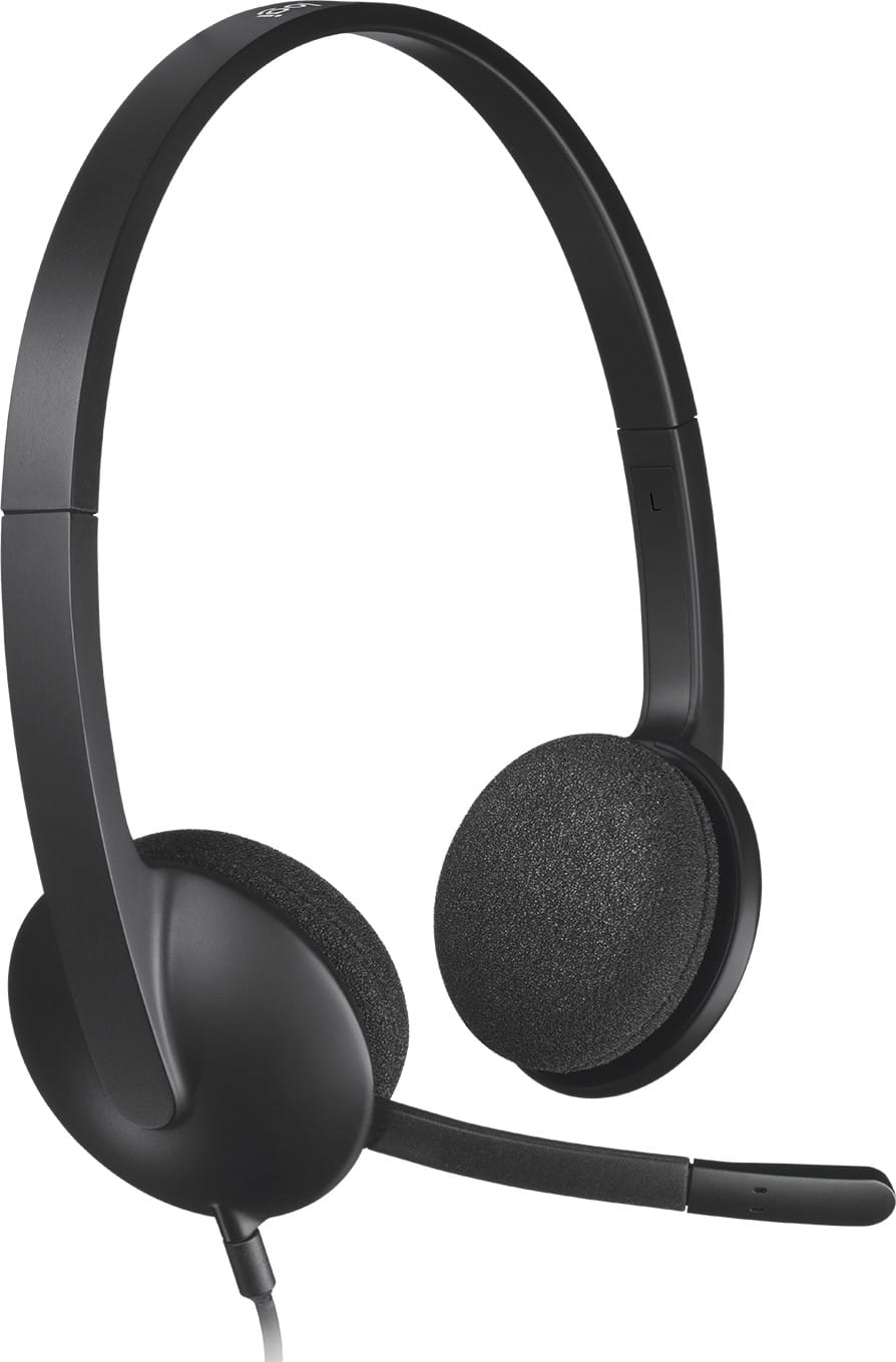 Logitech H340 PC Headset with noise-cancelling microphone - USB (981-000475) — image 1