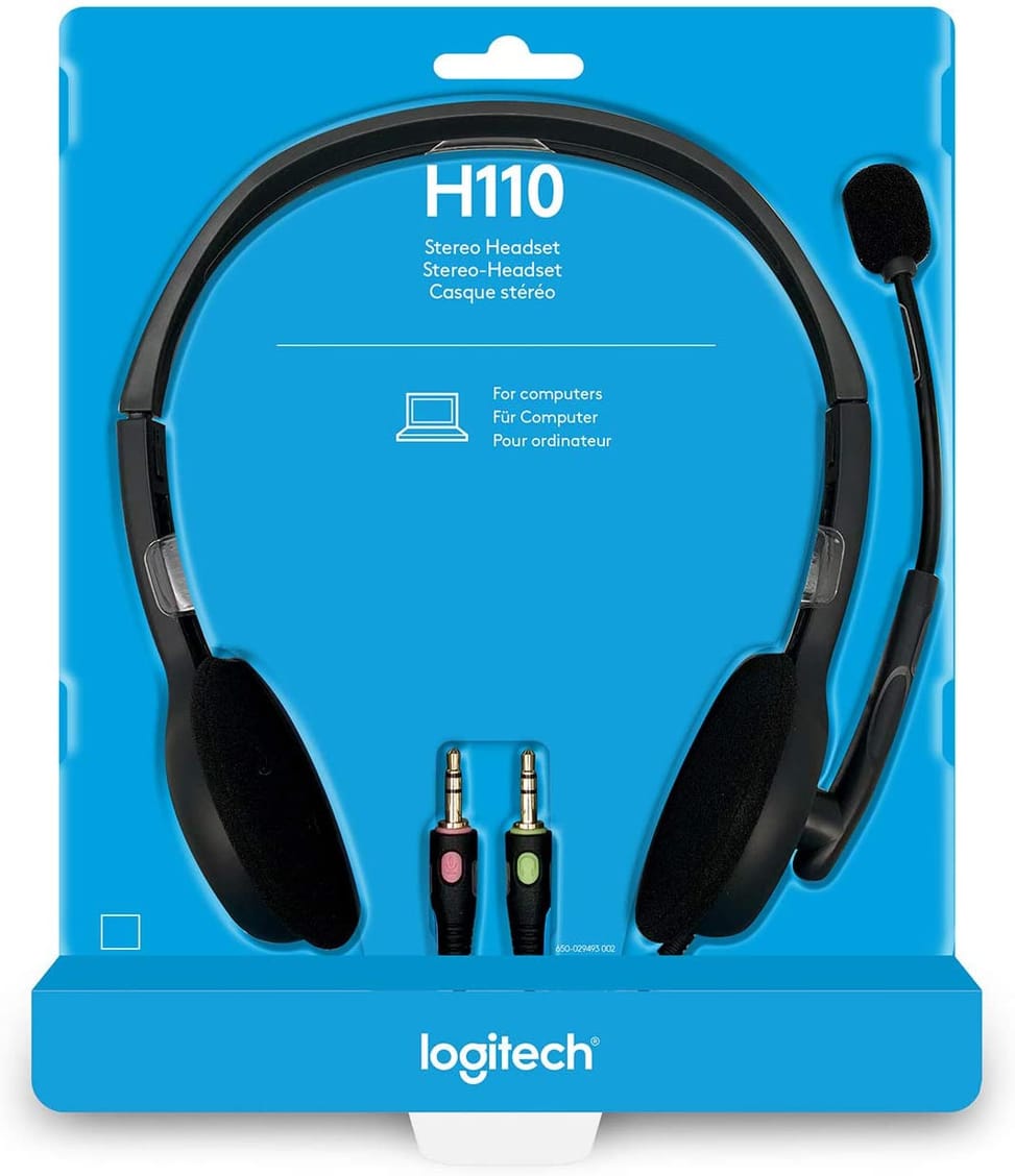 Logitech Stéréo Headset H110 (981-000271)