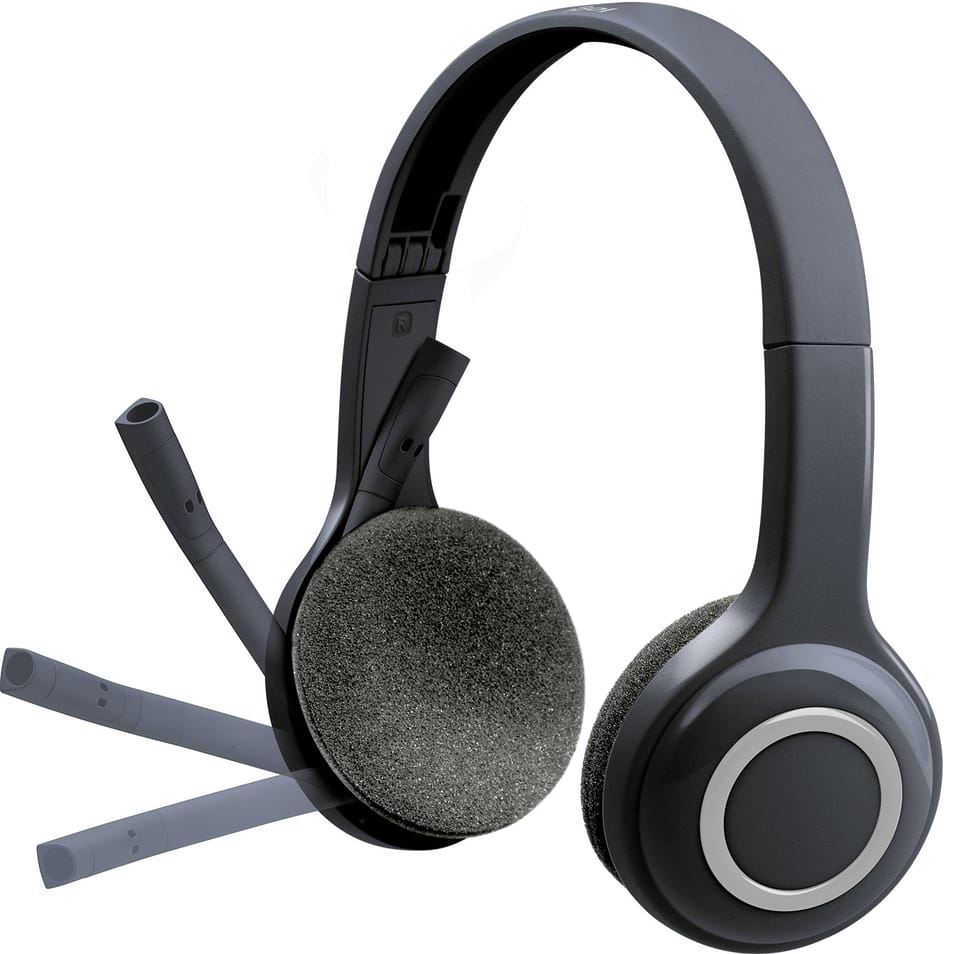 Logitech H600 Bluetooth Headset with noise-cancelling microphone (981-000342) — image 2