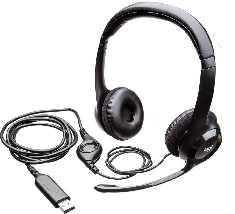 Casque USB Logitech H390 avec microphone anti-parasite