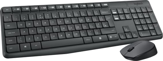 Clavier et souris sans fil Logitech MK235 (AZERTY Français)