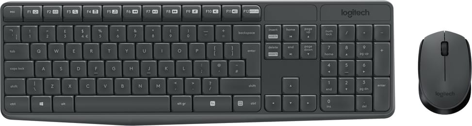 Clavier et souris sans fil Logitech MK235 (AZERTY Français)