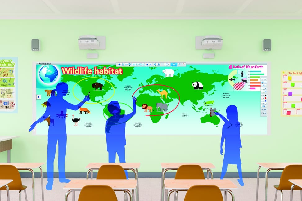 Epson EB-695Wi Projecteur tactile interactif WXGA ( 1280 x 800) (V11H740040)