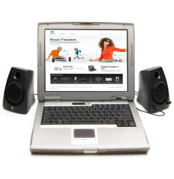 Logitech Speaker System Z130 - stéréo 2.0 - 5 Watts - Jack 3.5 mm