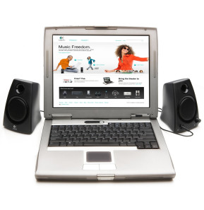 Logitech Speaker System Z130 - stéréo 2.0 - 5 Watts - Jack 3.5 mm