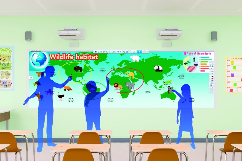 Epson EB-695Wi Projecteur tactile interactif WXGA ( 1280 x 800) (V11H740040)